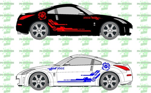 Nissan 350z 370z side - 350z/370z, graphics