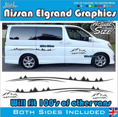 Nissan elgrand camper side - nissan,