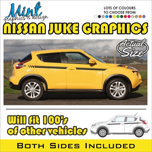 Nissan juke side stripes jdm - side,
