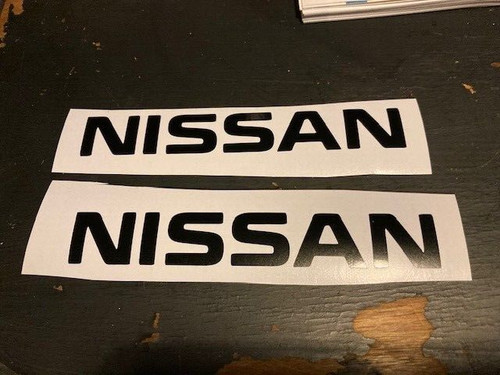 Nissan logo decals stickers - nissan,