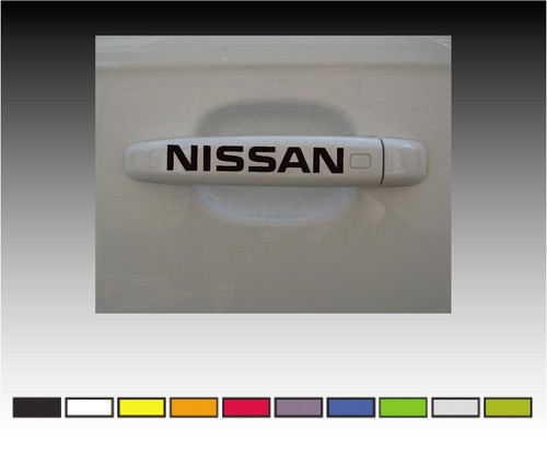 Premium door handle decals - handle,