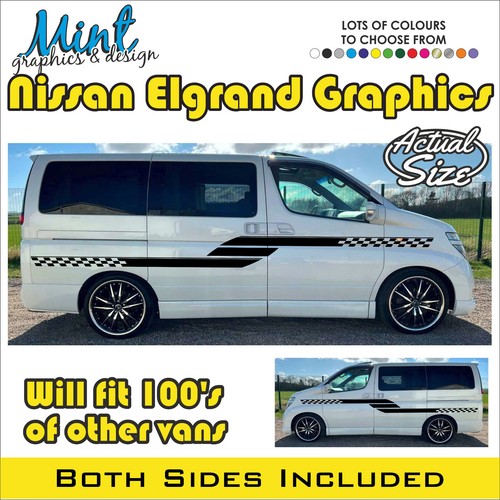 Nissan elgrand mpv camper side - nissan,