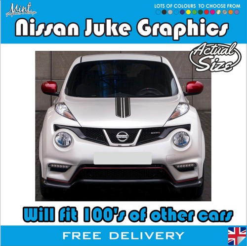 Nissan juke bonnet stripes - juke, jdm