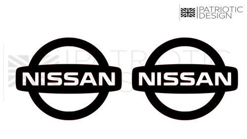 Nissan logo car - 2x,