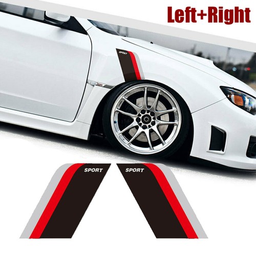 2pcs sport car sticker side - sport,