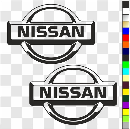 Nissan stickers decals - (2),
