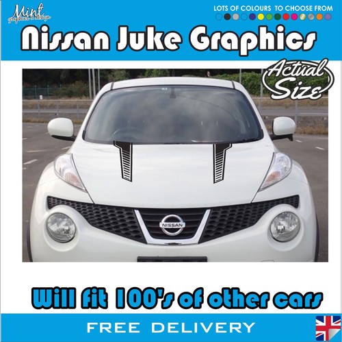 Nissan juke bonnet stripes - nissan,