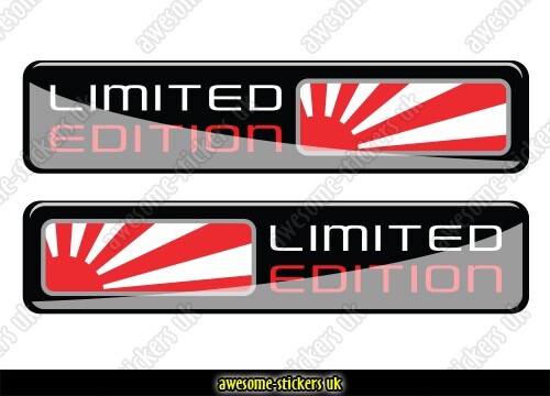 Japanese flag stickers - 2,